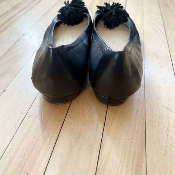 Hush Puppies Blue Flats with Floral Interior - Picture 5 of 8